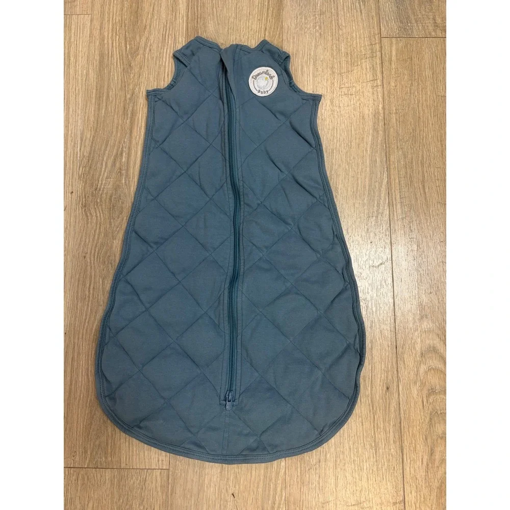 Dreamland Baby Dream Weighted Sleep Sack Blue small 0-6 Months 8-16 lbs Cotton
